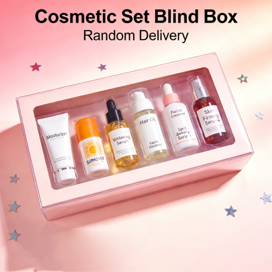 Picture of Mystery Glow Cosmetic Blind Box - Random Skincare & Haircare Set